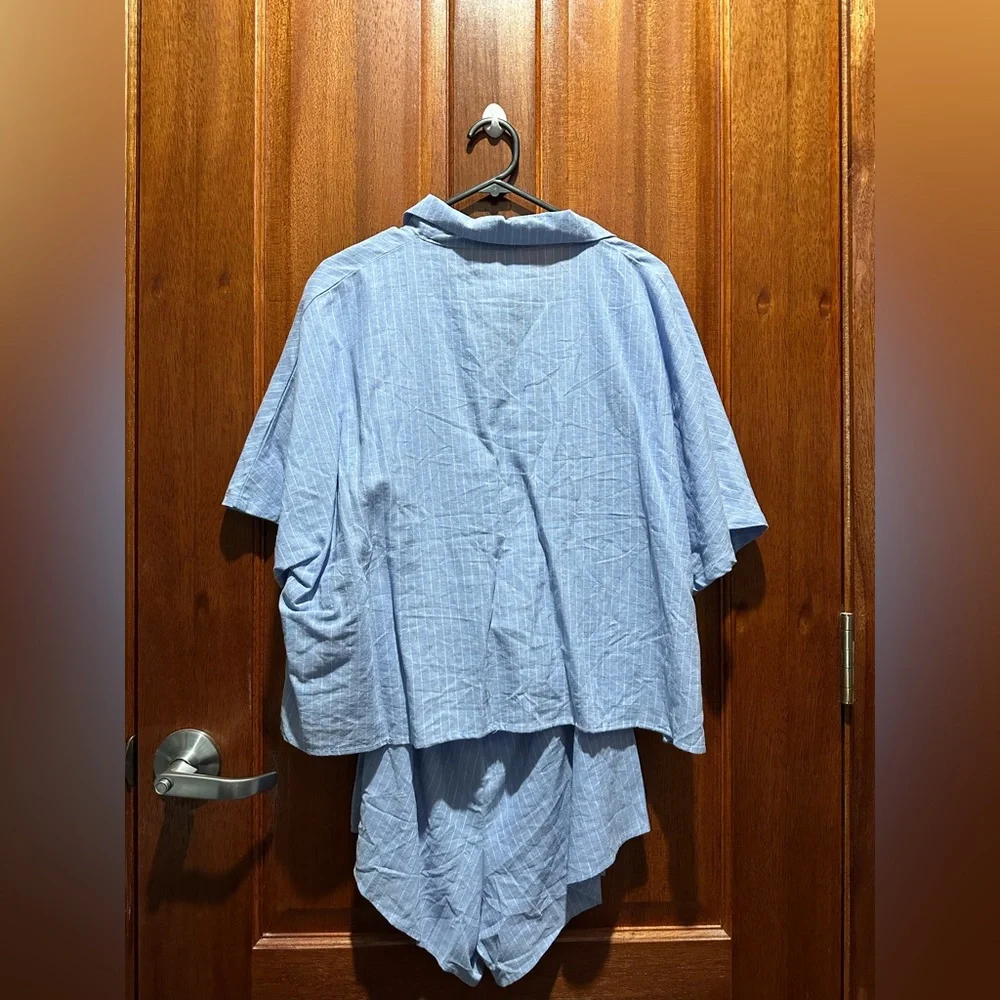 BODY LINEN BLEND SLEEP SET - Picture 3 of 3